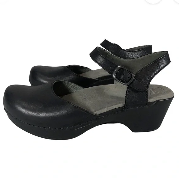 Dansko Sam Black Soft Full Grain Mary Jane 38 comfort - Picture 8 of 9